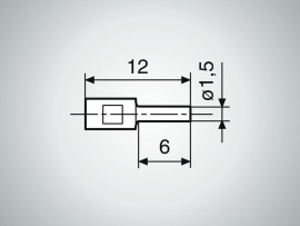 Image pro obrázek produktu 16 Eea2 měř. doteky D=1,5mm pro vnější měření