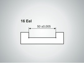 16 Eel nastavovací měrka 50 mm pro vnitřní měření