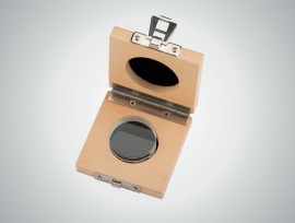 Image pro obrázek produktu 421 P Planparalelní zkušební sklíčko v dřevěném pouzdře