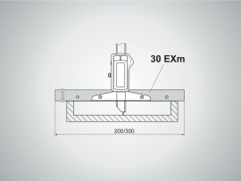 Image pro obrázek produktu 30 EXm prodl. měřicí můstek 300 mm včetně šroubů